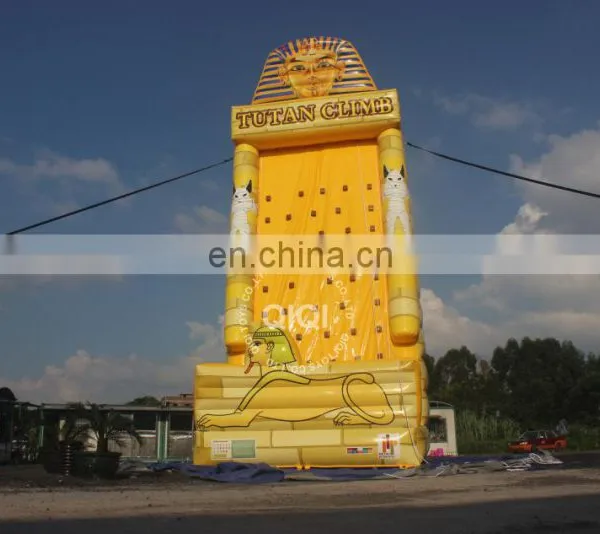 Inflatable Rock Climbing Yello Color 10 Meter Height photo-6