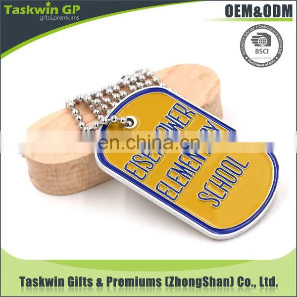 Cheapest Price Military Metal Dog Tag With Ball Chain photo-5