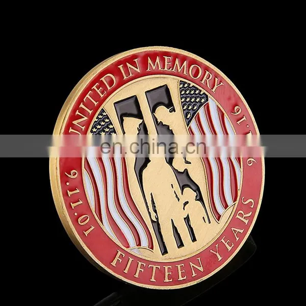 Hot Sale High Quality Custom Designed 3Dlogo Embossed at Double Sides Miami City Coin photo-3