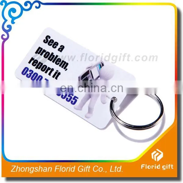 Customized Printed Blank Pvc Hangtag Plastic Luggage Tag With Loop photo-3