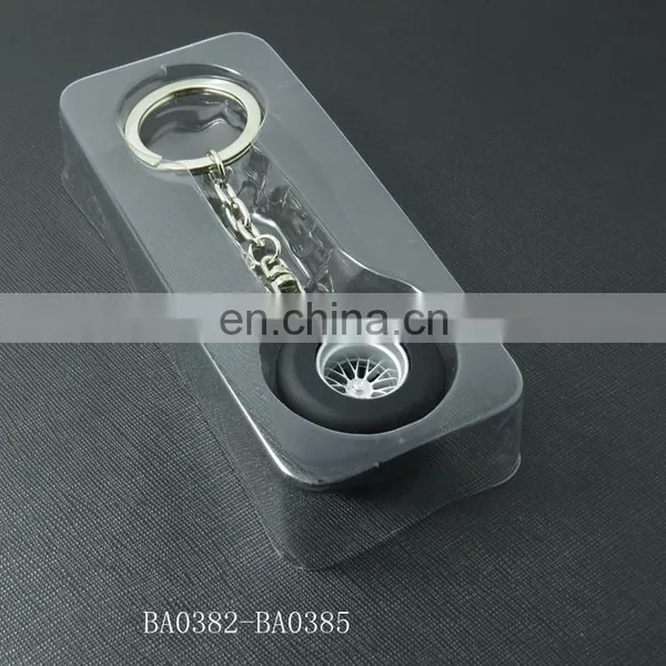 Tyre Shape Zinc Alloy Keychian With Customized Logo photo-4