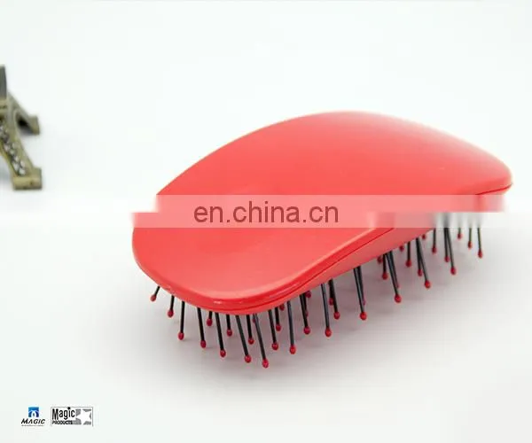 Colorful Comb Pin Brush Plastic Hair Brush photo-2
