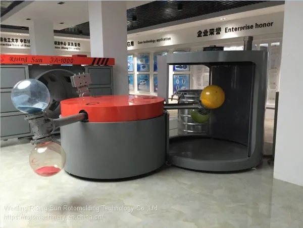 High Quality Rotational Molding Plastic Fish Boxes Machine With CE ISO9001 FDA photo-5