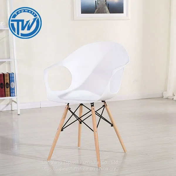 DC-6002 Topwell High Quality Plastic Chair Lounge Chair Modern Dinig Chair photo-5