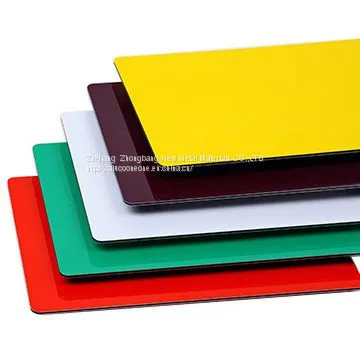 Alucoone Grossy Yellow Decorative Fireproof Aluminum Composite Panel photo-4