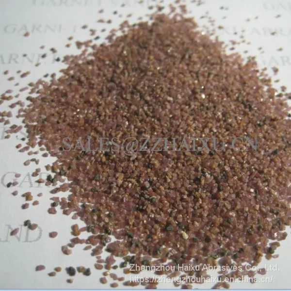 Abrasive Low Dust Almandine Garnet Abrasive for Sandblasting