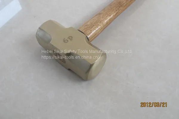 Explosion-proof Non Sparking Tools Sledge Hammer With Wooden Handle photo-2