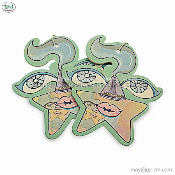 OEM Factory Price Wholesale High Quality Eco-friendly Paper Car Air Freshener photo-4