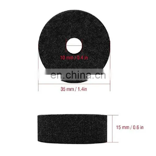 Industrial Wool Felt Oil Seals Ring Pads /felt Gasket/ Felt Washer for Machine photo-6