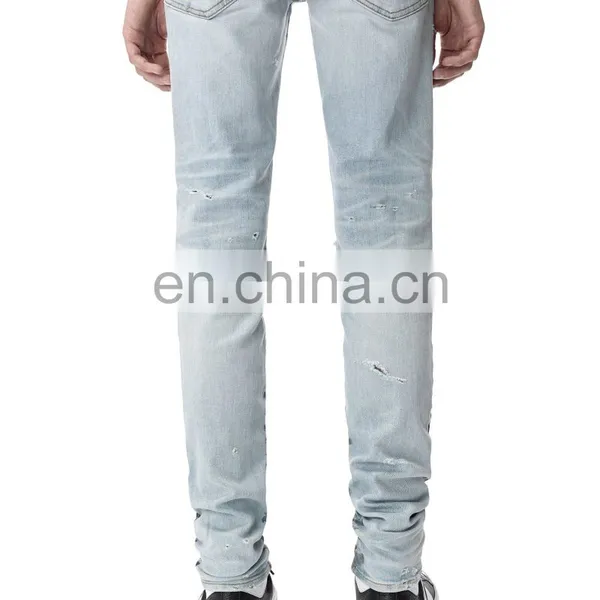 DiZNEW Oem Custom Private Label Mens Jeans For Men photo-4