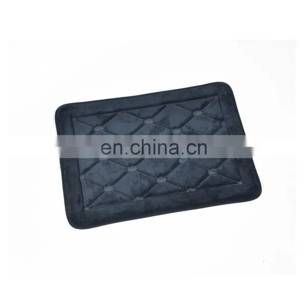 Bathroom Mats Non Slip Bath Floor Mats Water Absorbent Coral Fleece Surface Fast Dry Soft Comfortable Stylish Bathroom Rugs photo-5