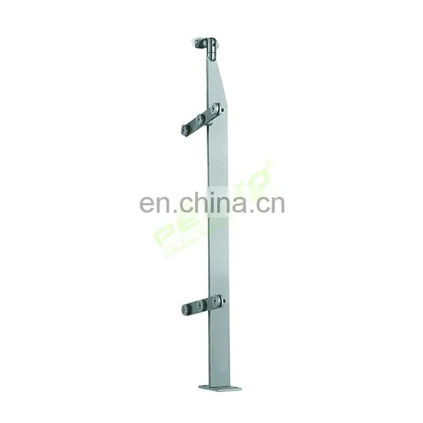 New Design Balcony Stainless Steel Railing Post Glass Balustrade Fittings Supplier In China photo-5