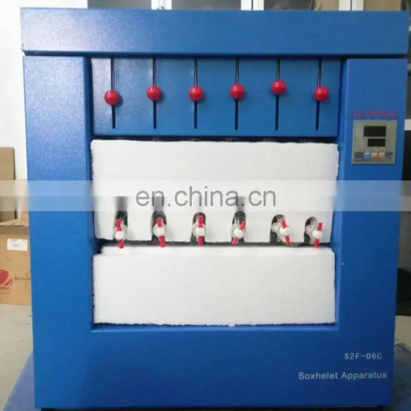 SZF-06A Soxhelet Apparatus Body Fat Analyzer photo-7