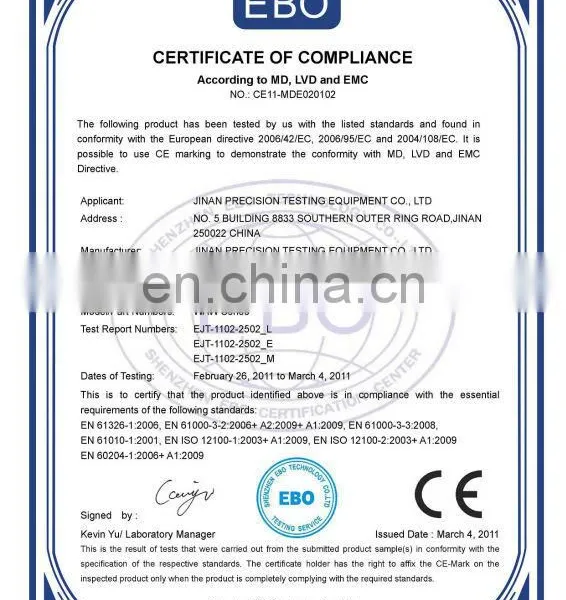 WAW-C Series Computerized Electro-hydraulic Servo Universal Testing Machine 500kN photo-6