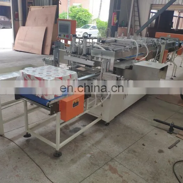 Semi Automatic Toilet Paper Rolls Packing Machine photo-3