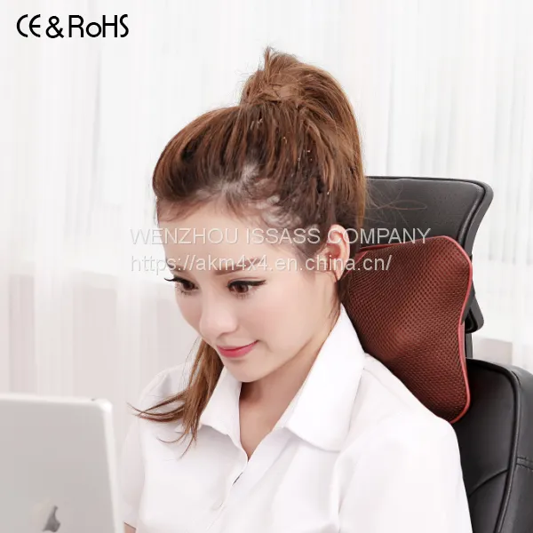 High Quality Vibrating Massage Pillow Shitasu Keanding Back Massage Cushion photo-4
