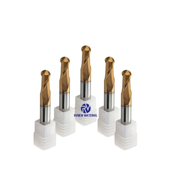 RV 55HRC Ballnose End Mill 2flutes Carbide Tungsten CNC Cutter photo-2