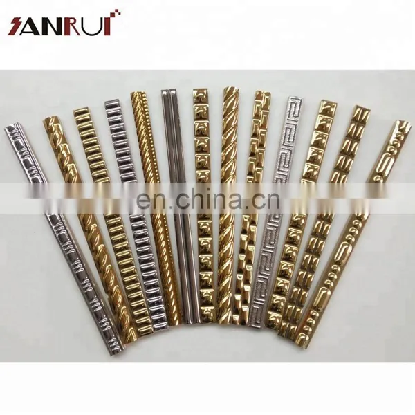Libya Tile Price 40 x 300mm Golden Pencil Border Tile