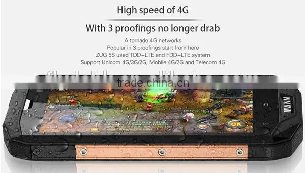 MANN ZUG 5S+ Quad Core 5.0 Inch 2GB RAM/16GB ROM IP67 Waterproof 4G LTE Rugged Smartphone photo-4