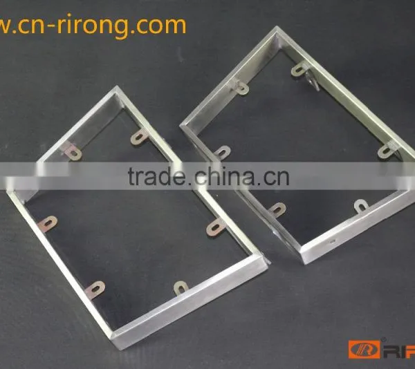 A886 Stainless Steel Offcie Chair Armerest With Wood Pad photo-3