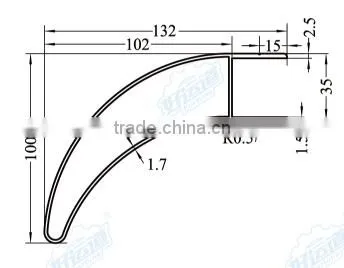 08416 Refrigerated Truck Body Flooring / Aluminum Truck Floor photo-2