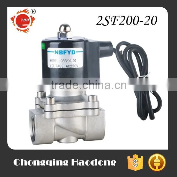 Stainless Steel 2 Inch Food Grade Solenoid Valve photo-3