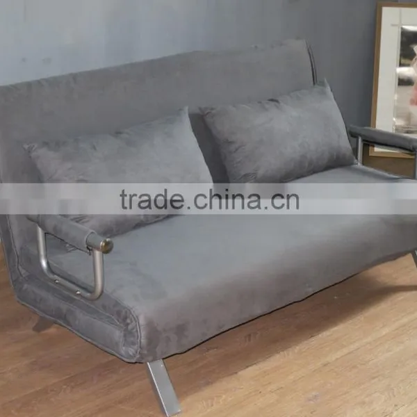 Modern Appearance Cheap Two Seats Fabric Material Living Room Sofa Bed photo-6