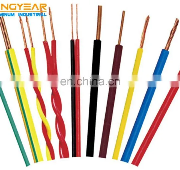 High Quality Bc/Cca/Ccu Indoor Colored Insulated Flexible Electric Wire Cable 2.5mm photo-5