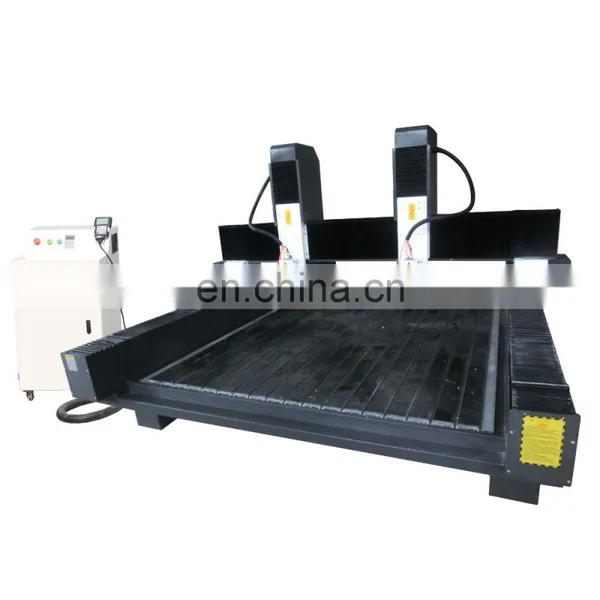 Double Heads 3D Stone Marble Professional Carving CNC Machinery Processing Granite Marble Tombstone Stone Engraving Carving photo-3