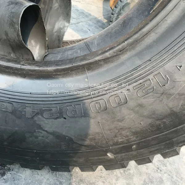 LHD Tyre 1200/12.00R24 Full Wire Smooth Tyre photo-5
