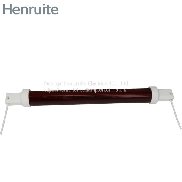 Ruby Red Infrared Heat Lamp Infrared Short Wave Lamp 1100w 525mn for Painting Drying Heater#irlamp photo-4
