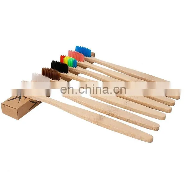 Wholesale Eco Friendly Bamboo Toothbrush Biodegradable Customize Manufacturer photo-3