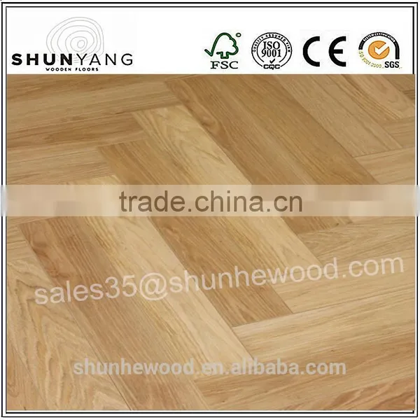 White Oak Parquet& Herringbone Wood Floor photo-2