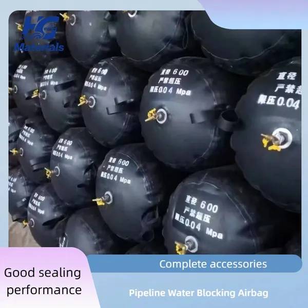 Pipeline Blockage Airbag With Mill Test Report and Standard Compliant Materials photo-3