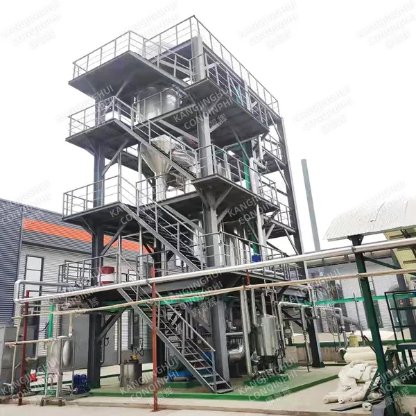 Triple Effect Rising Film Evaporator for Continuous Sugar Syrup Concentration photo-4