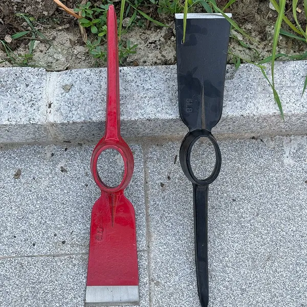 High Strength Rail Steel Pickaxe Mattock With Wooden Handle Mining Digging Tool Agricultural Equipment Supplier