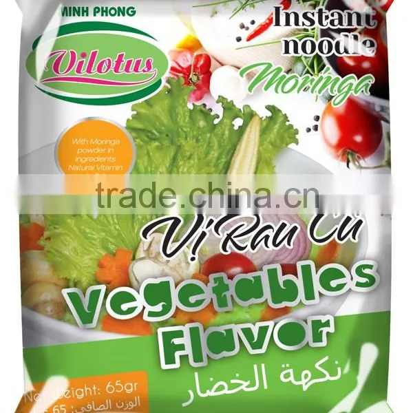 HALAL INSTANT NOODLE WITH VEGETABLES FLAVOR