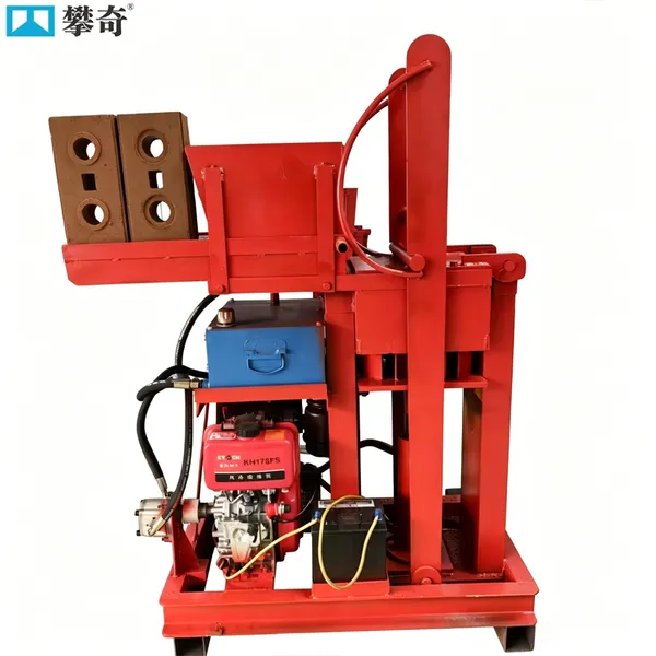 Small Manual Clay Brick Press, Mobile Clay Brick Making Machine photo-4