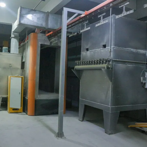 304 Stainless Steel Automatic Powder Booth for Powder Coating of Metal Furniture and Automotive Parts photo-4