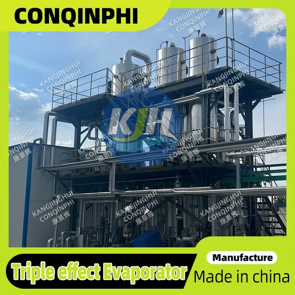 SS316L Multi-effect Evaporation Crystallization Equipment With PLC Automatic Control, 500-5000 L/h Capacity for Industrial Use photo-5