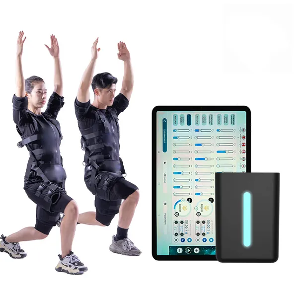 Smart EMS Muscle Training Suit for Home Gym Rehabilitation Full Body Workout With Bluetooth App photo-3