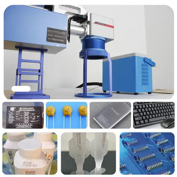 Handheld UV Laser Marking Machine Portable UV Laser Engraver for Glass Plastic Metal Coding Equipment Factory Direct