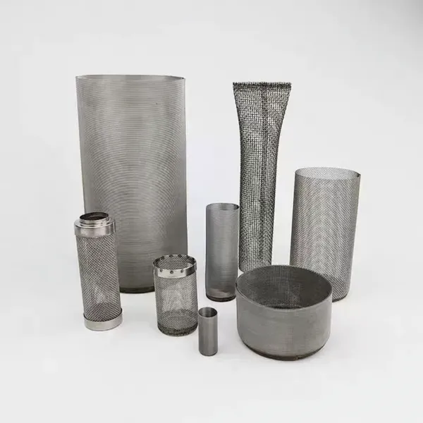 Customized Stainless Steel Strainer Basket, 304 Material, 0.8mm Mesh, 100mm OD, 150mm Height photo-4