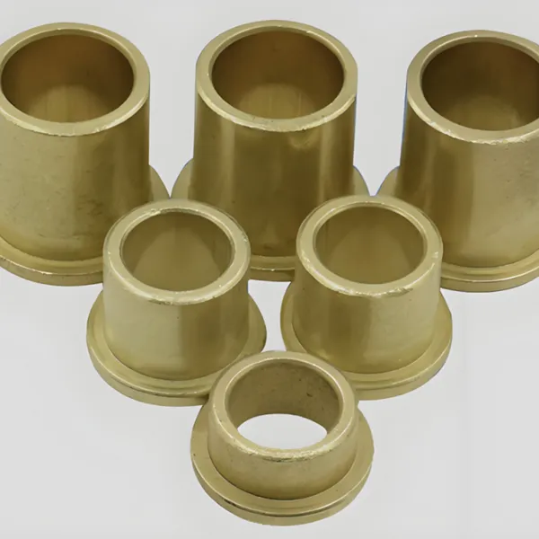 Self-Lubricating Copper Bushing, PTFE Liner, 100mm OD x 80mm ID x 50mm Length, ISO 3547 photo-5