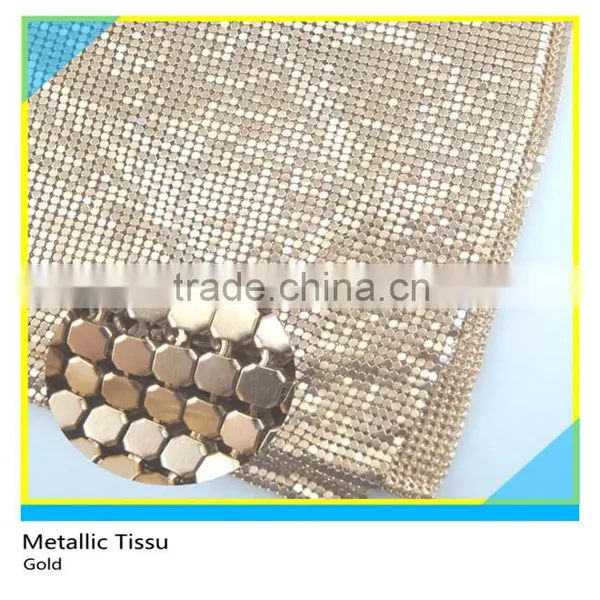 Square Black Aluminum Metallic Tissu Mesh Sew on Techincs Flatback Metal Mesh photo-3