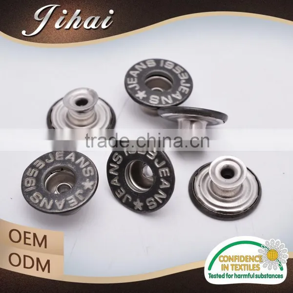 Fashion Accessory Tack Removable Metal Buttons Jeans photo-3