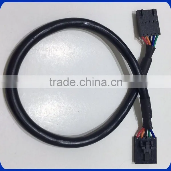 2.54Pittch UL 94v-0 From 1-9 Pin Black Color Connector For Wire Harness photo-3