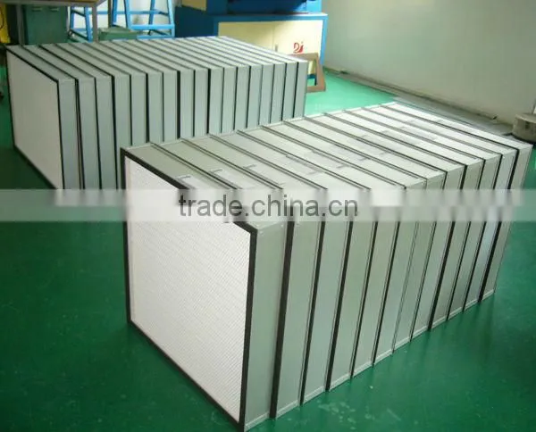 No partition high efficiency filter