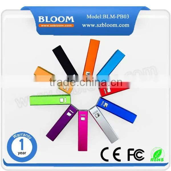 Smartphone Lipstick 2600mah External Power Bank .metal External Power Bank Charger photo-5