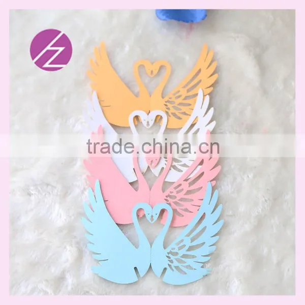 2016 New Design Paper Mandarin Duck Table Wedding Decoration JK-50 photo-3